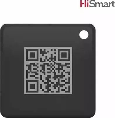 Tag RFID HiSmart, set 2 copë, për sistem alarmi, gri - 1
