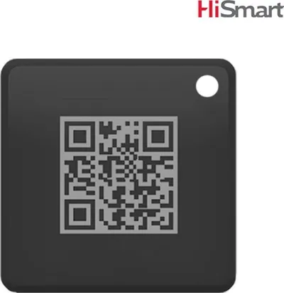 Tag RFID HiSmart, set 2 copë, për sistem alarmi, gri - 2