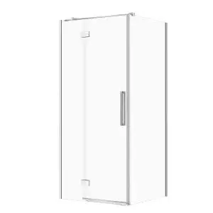 Kabinë dushi Crea Square Set B692, 90x90x200 cm, xham 8 mm transparent, krom