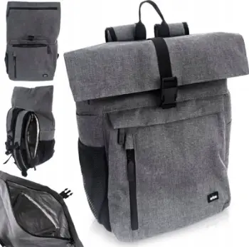 Çantë shpine termike Orion 15L, izolim termik, gri