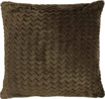 Këllëf jastëku Matex Zig-Zag Minky Wave, 40x40 cm, poliester, jeshile e errët