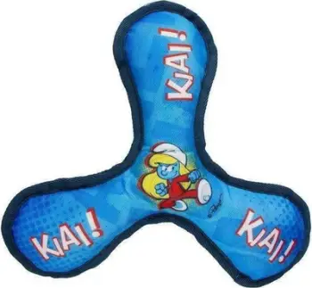 Lodër për qen Duvo+ Smurfs Kung Fu Smurfette, lodër përtypëse, me tingull, 25 cm