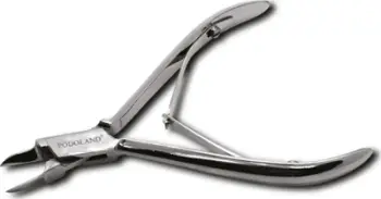 Prerëse thonjsh Podoland 07 Nippers, ergonomike, për pedikyr, argjendi