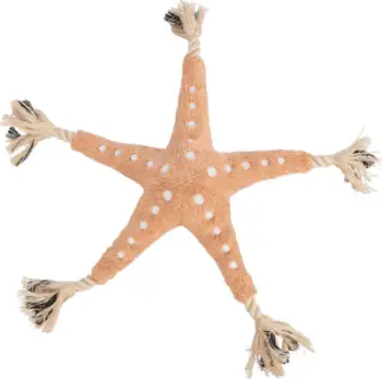 Lodër për qen Trixie BE NORDIC Starfish Jane, pelush me litar, 32 cm