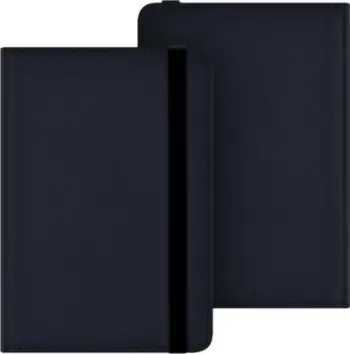 Këllëf me dorezë për Kindle Paperwhite 6", lëkurë eko, funksion auto sleep wake, blu navy
