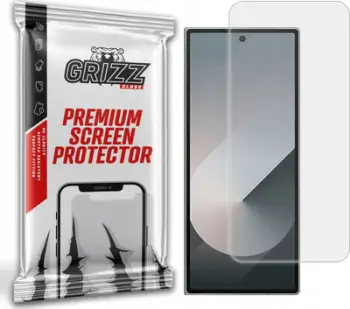 Folie mbrojtëse GrizzProtector për Samsung Galaxy Z Fold 6, anti-fingerprint, transparente