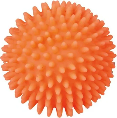 Lodër për qen Trixie Hedgehog, 7cm, portokalli - 1