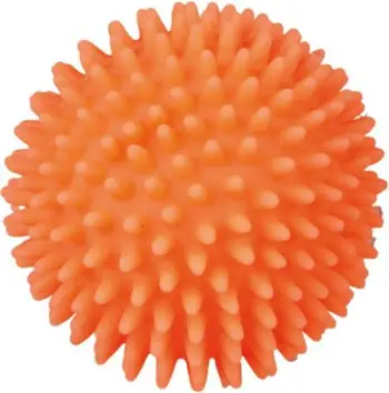 Lodër për qen Trixie Hedgehog, 7cm, portokalli