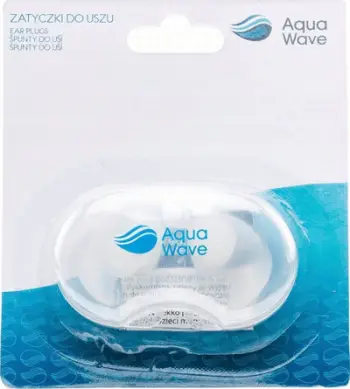 Tapa veshi AquaWave EARPLUG, silikon, rezistente ndaj ujit, blu