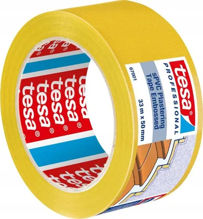 Shirit suvatimi Tesa 67001, 33m, 50mm, i verdhë - 1