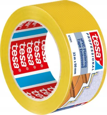 Shirit suvatimi Tesa 67001, 33m, 50mm, i verdhë