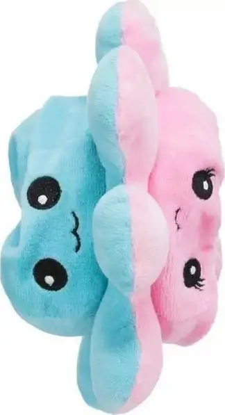 Lodër për qen Trixie Octopus, pelush, 19 cm, me tingull, dyanshe