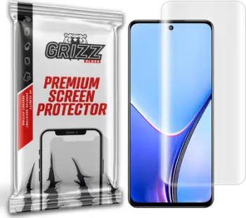 Folie mbrojtëse hidrogel GrizzProtector për Realme 11x, transparencë e lartë, rezistente ndaj gërvishtjeve