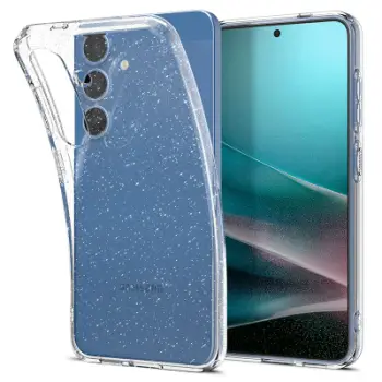 Mbrojtëse për celular Spigen Liquid Crystal Glitter për Samsung Galaxy S25, transparente