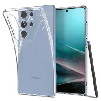 Mbrojtëse Spigen Liquid Crystal për Galaxy S25 Ultra, transparente