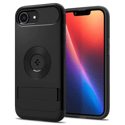 Mbrojtëse Spigen Slim Armor MagSafe për iPhone 16, 6.1", e zezë - 1
