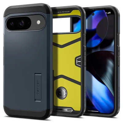 Këllëf telefoni Spigen ACS07692, 6.3", me kickstand, i zi - 1