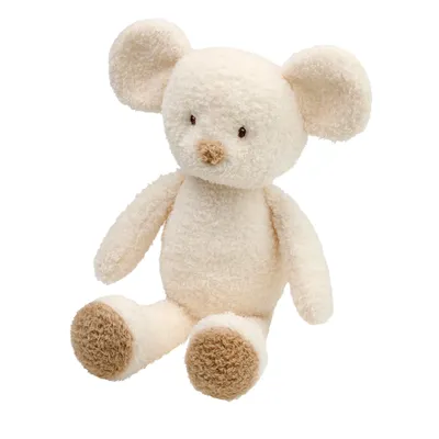 Loder përkëdhelëse Mouse TEDDY- 34 cm - Teddy Ecru - 1