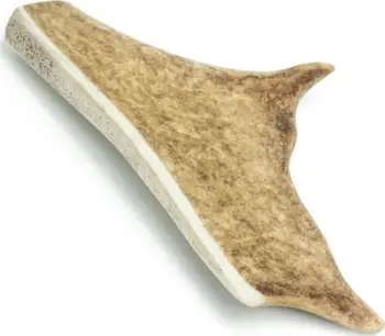 Lodër përtypëse për qen 4DOGS CHEW M HARD, brirë dreçit natyral, 12 cm