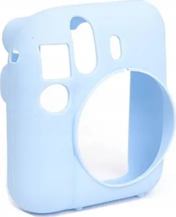 Këllëf silikoni LoveInstant për Fujifilm Instax Mini 12, mbrojtës, blu