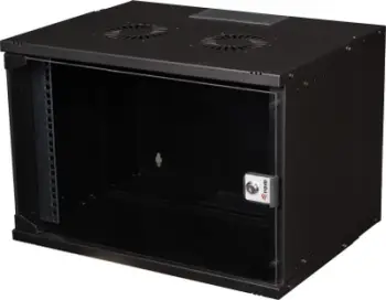 Kabinet muri për rrjet LevelOne Equip EWM-07-5440-B, 19", 7U, gri