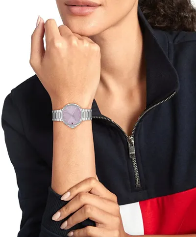 Orë për femra Tommy Hilfiger Lori 1782781, e argjendtë - 2