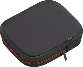 Çantë transporti Poly Voyager Focus 2, mbrojtëse për kufje, e zezë