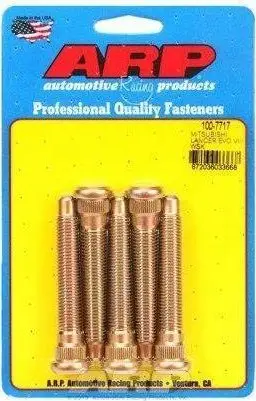 Set bulonash rrote ARP 100-7716 për Subaru, komplet, çelik, i artë