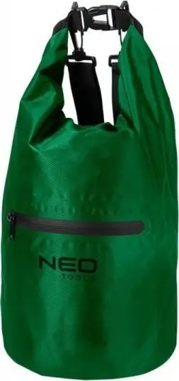 Çantë turistike NEO Tools 15L, e papërshkueshme nga uji, e gjelbër