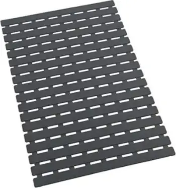 Tapet antirrëshqitës për banjo Wenko Arinos, 40x63cm, plastik, antracit