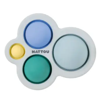 Lodër Pop-it prej Silikoni dhe Gomë - 10 cm - Blu