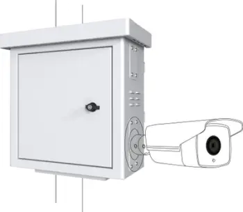 Kabinet rack Lanview RCCTV001, 0U, për CCTV, i bardhë