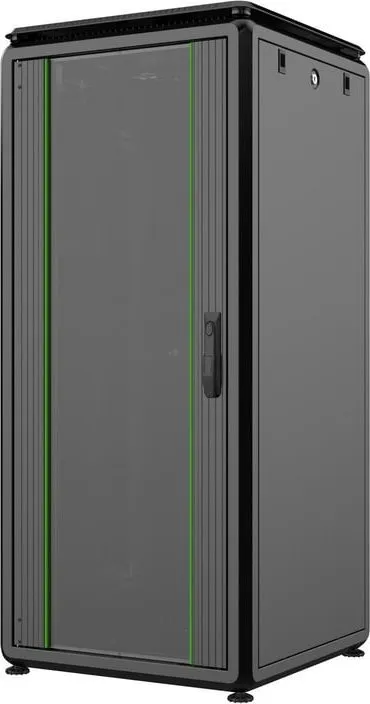 Kabinet rack Lanview RDL26U66BL, 26U, 600 x 600 mm, i zi - 1