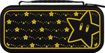 Çantë udhëtimi PDP Travel Case Plus Glow Super Star, për Nintendo Switch, që ndriçon në errësirë, shumëngjyrëshe