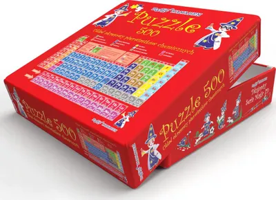 Lodër puzzle Kamaben Periodic Table of Elements, 10+, 500 elemente - 1