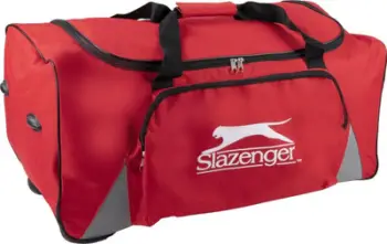 Çantë udhëtimi Slazenger Red, me rrota, rreth 50L, e kuqe