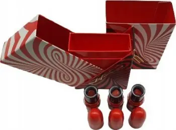 Set buzëkuqësh MAC Tiny Tricks Mini Lipstick Trio, krem dhe mat, për gra