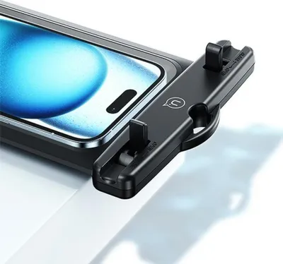 Çantë ujirezistente Usams YD014, për telefona deri 6.7", IP68, e bardhë - 3