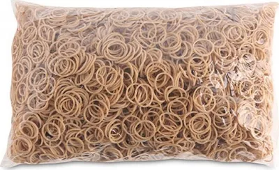 Shirita gome Office Products, 20 mm, 1000 g, bezhë - 1