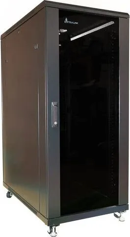 Kabinet rrjeti ExtraLink Standing 19" 32U, i hirtë - 1