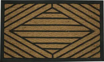 Tapet dere Douceur d'intérieur Coconut Doormat Rectangular, 45x75 cm, fibra kokosi, me gome, kafe