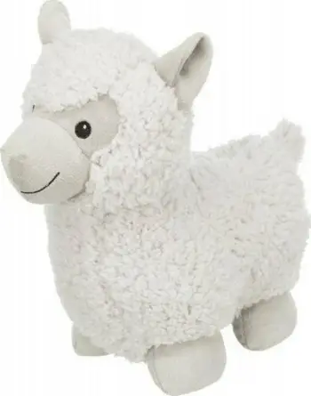 Lodër qenush Trixie Be Eco Alpaca Eyleen, pelush, 26 cm, me tingull