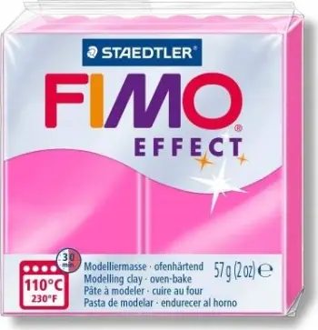 Balte modeluese Fimo Effect, 57g, për artizanat, shumëllojshmëri ngjyrash