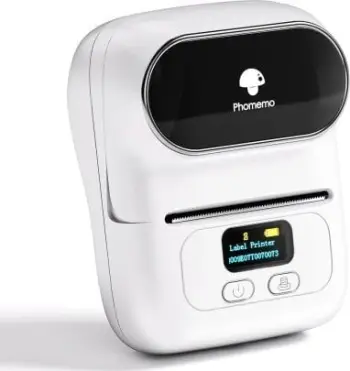 Printer etiketash Extralink Mini, portativ, i bardhë