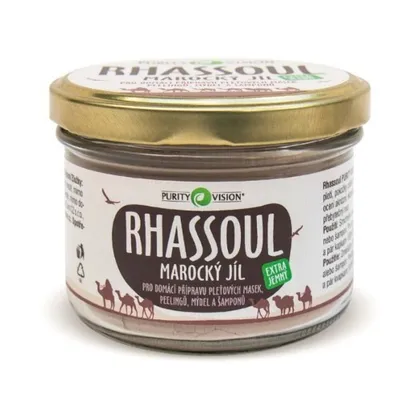 Baltë pastruese për lëkurë Purity Vision Rhassoul 200 g - 1