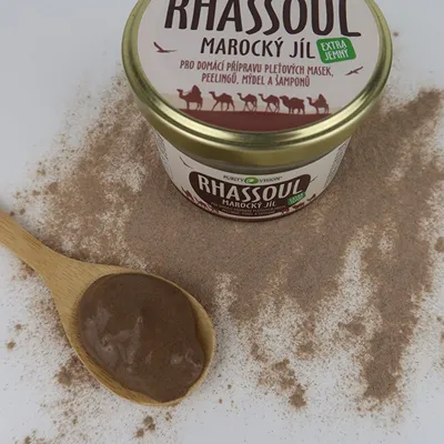 Baltë pastruese për lëkurë Purity Vision Rhassoul 200 g - 5