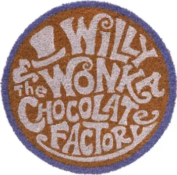 Tapet dere Pyramid Willy Wonka The Chocolate Factory, fibra kokosi, bazë PVC, kafe
