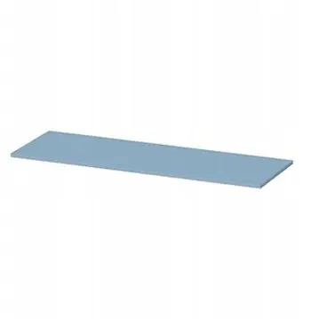Banak banjoje Cersanit Larga, 140 cm, rezistent ndaj lagështisë, blu