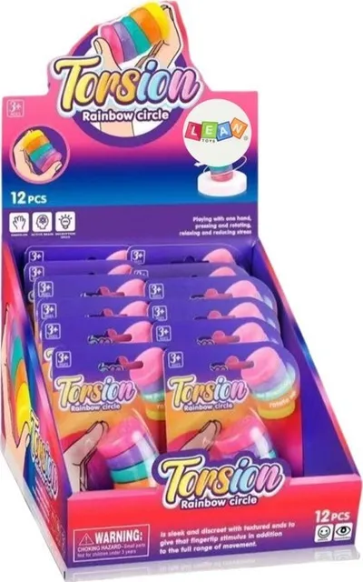 Lodër sensorike antistres Rotating Wheels, rrota rrotulluese, për fëmijë 3+ - 2