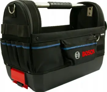 Çantë veglash Bosch ProClick GWT 20 Open Tote, 430mm, bazë e fortë, blu